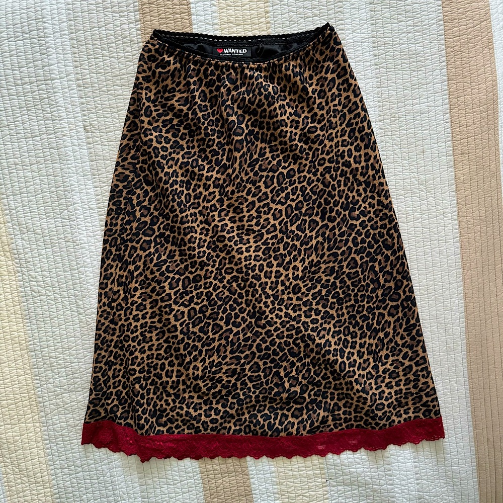 Wanted retro midi skirt